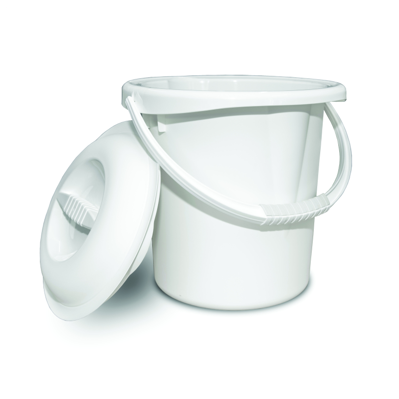 Seau hygiénique avec couvercle 13 litres
