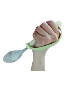 Cuillère avec lanière silicone