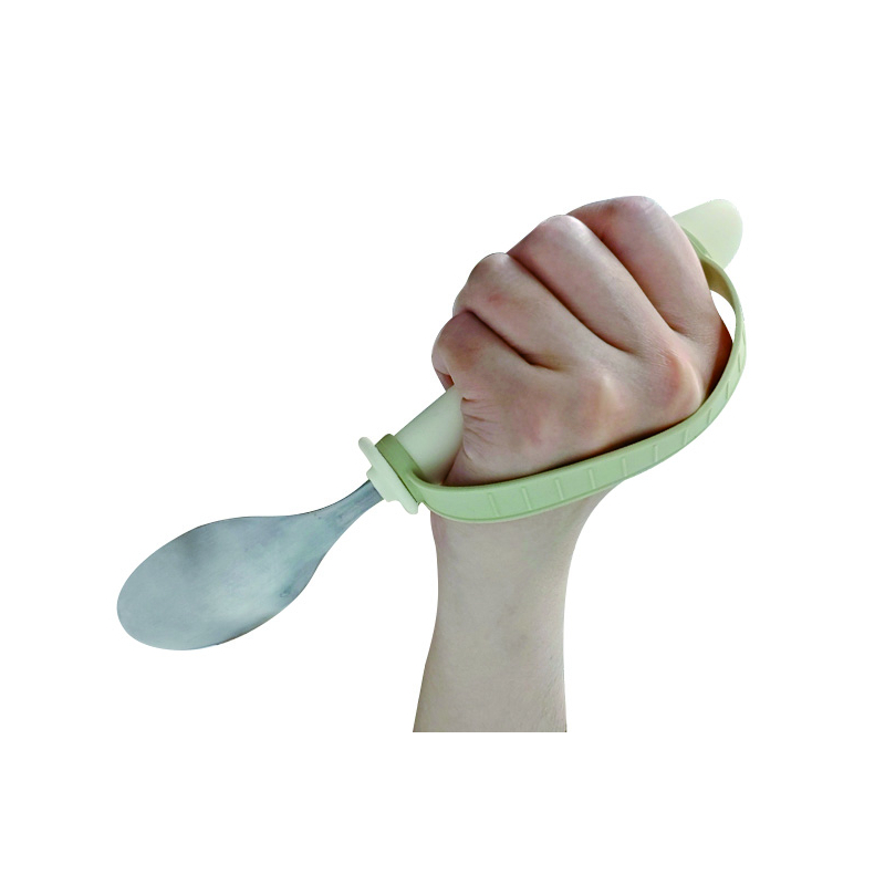 Cuillère avec lanière silicone