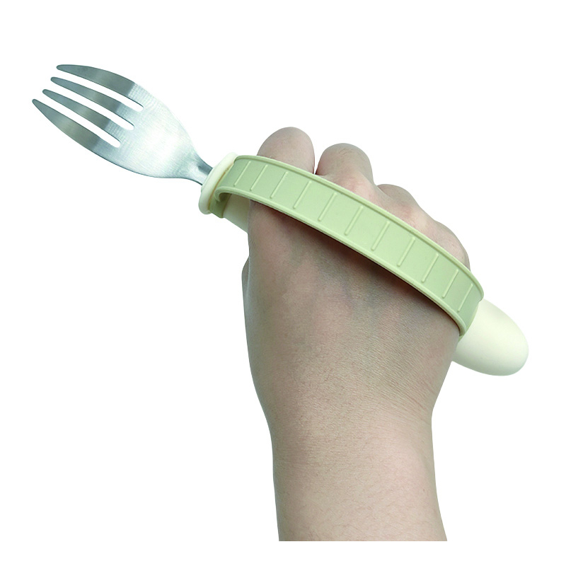 Fourchette avec lanière silicone