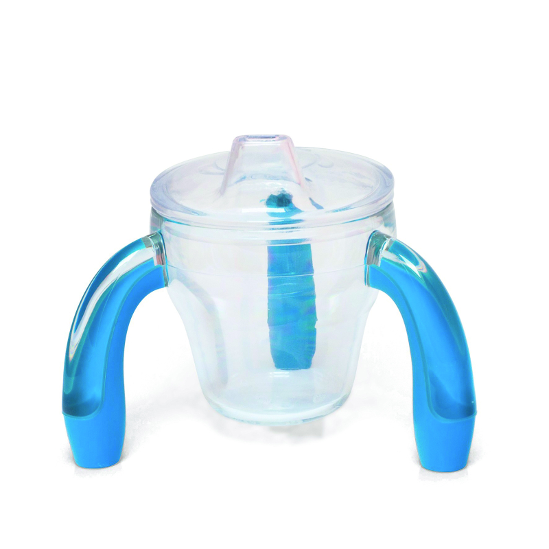 Tasse tripode bleue