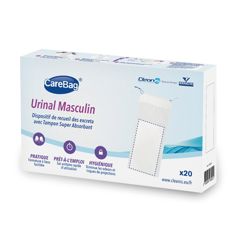 URINAL SOUPLE MASCULIN CARE BAG
