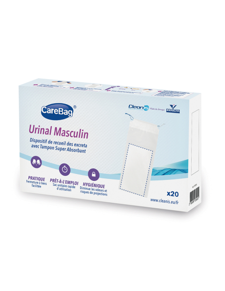 URINAL SOUPLE MASCULIN CARE BAG