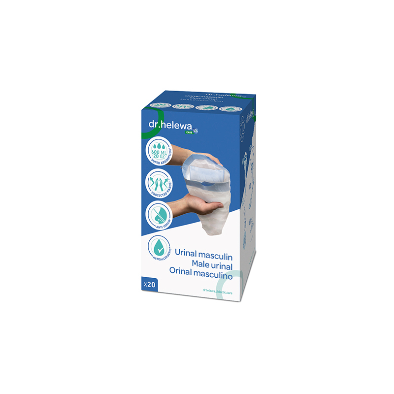 URINAL MASCULIN DR HELEWA 600ML