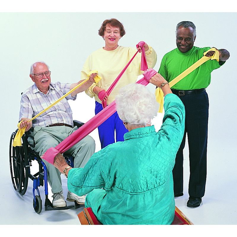 Bande d'exercice sans latex 5,5 m x -...