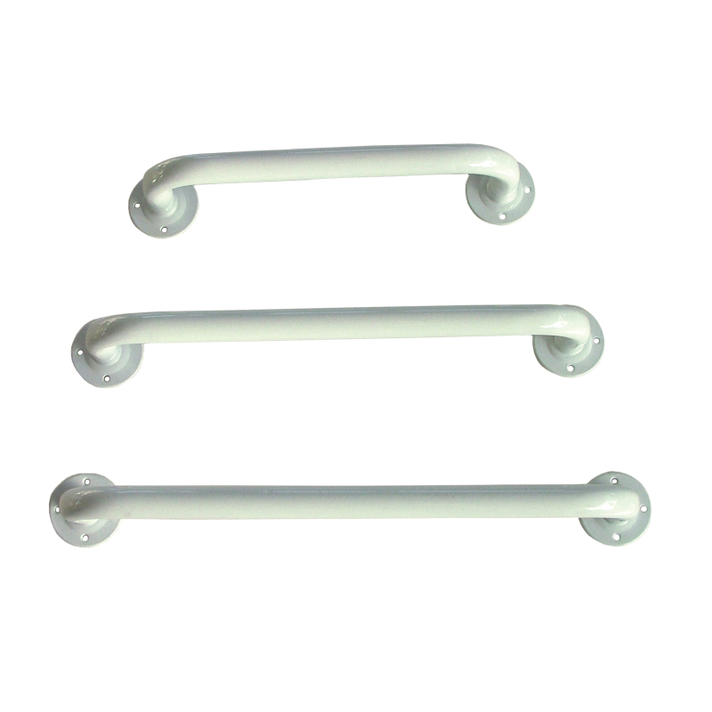 BARRE APPUI MURALE40CM METALBLANC