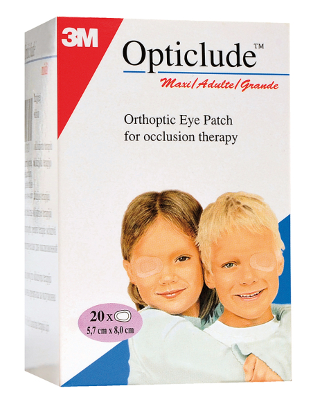 PANSEMENT OPTICLUDE ADU MICROPOREUX