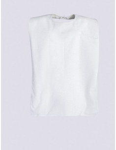BAVOIR ENDUIT & EPONGE BLANC