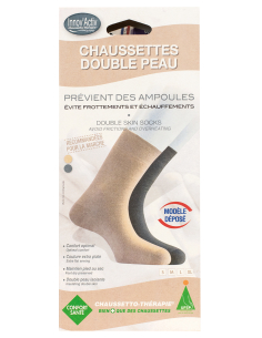 MI - CHAUSSETTE DBLE PEAU... 2