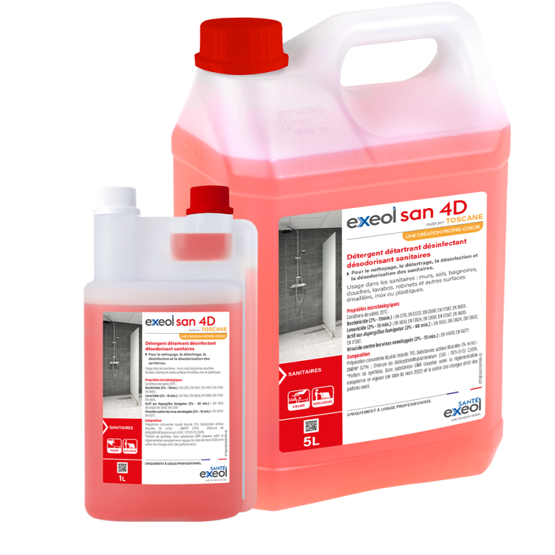 exeol san 4D - 1 litre doseur...