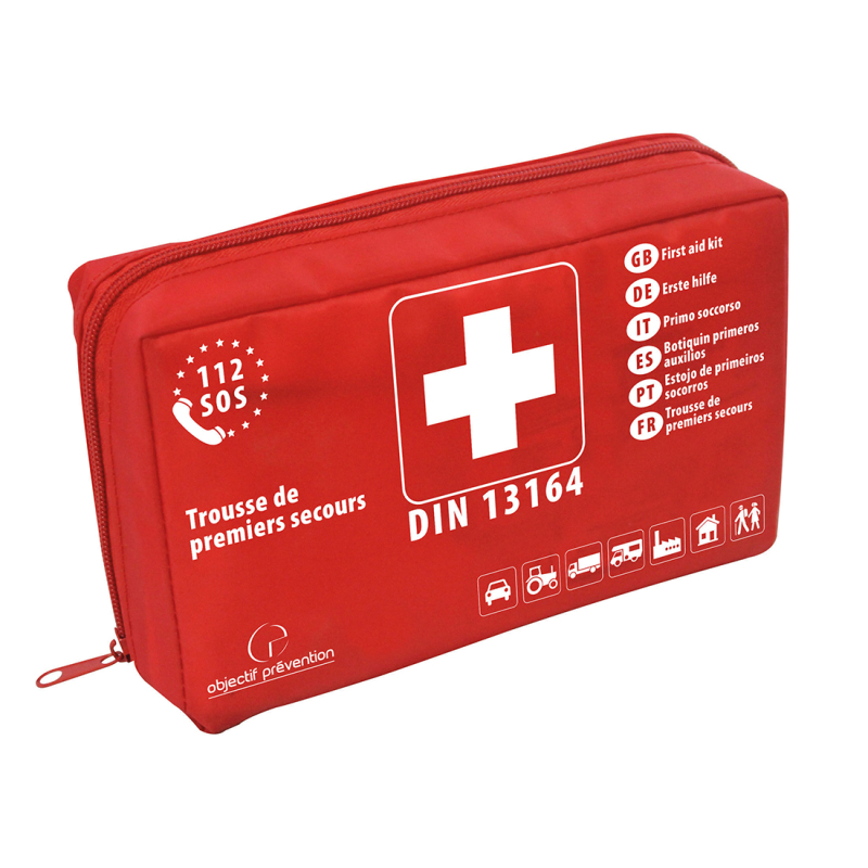 TROUSSE SECOURS PREMIERS SOINS DIN 13164