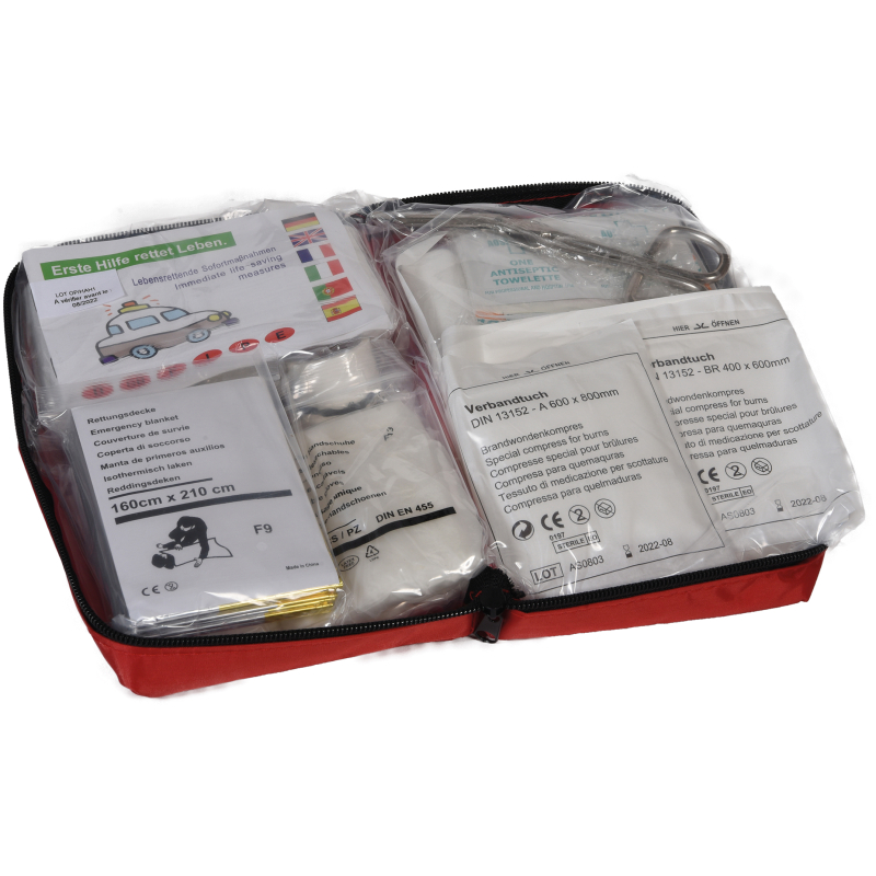 TROUSSE SECOURS PREMIERS SOINS DIN 13164