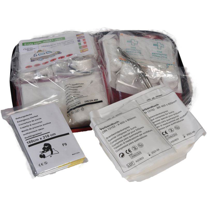 TROUSSE SECOURS PREMIERS SOINS DIN 13164