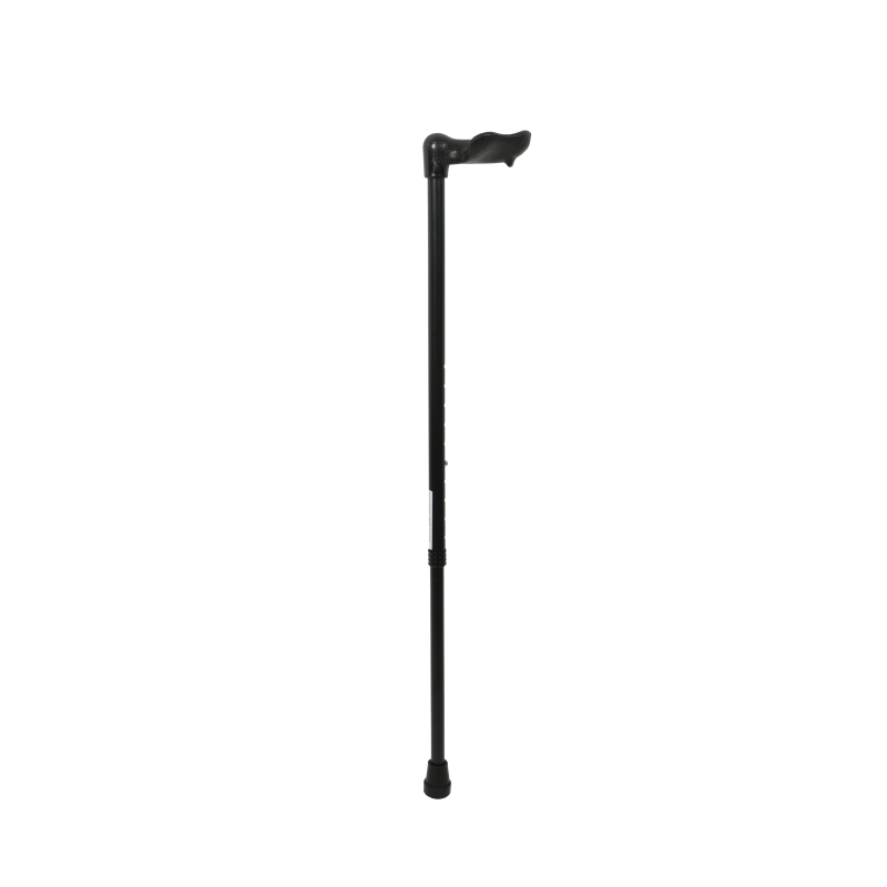 CANNE ANATOMIQUE DROITE, NOIRE