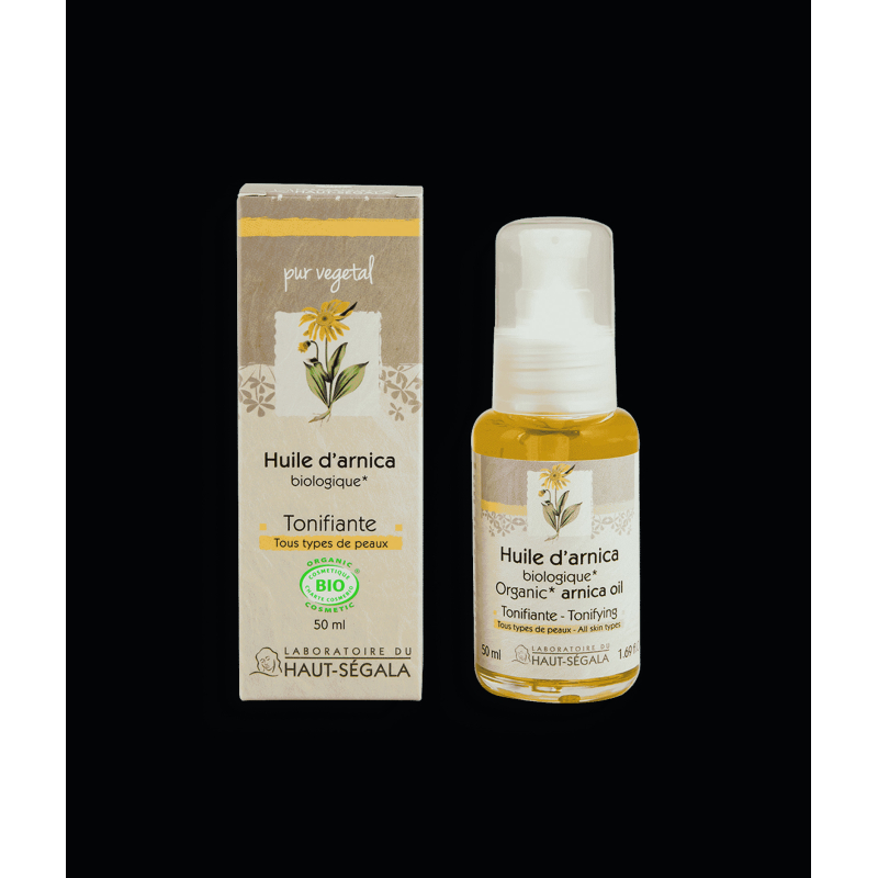 Huile végétale d'arnica bio 50 ml