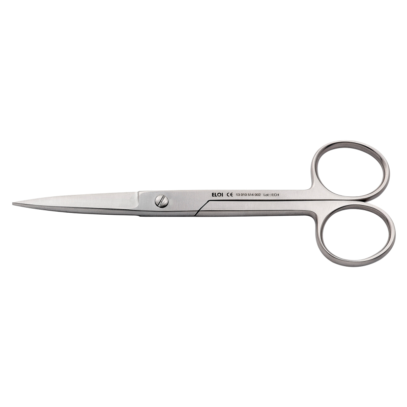 CISEAU MEDECIN POINTU DROIT 14CM BLOC