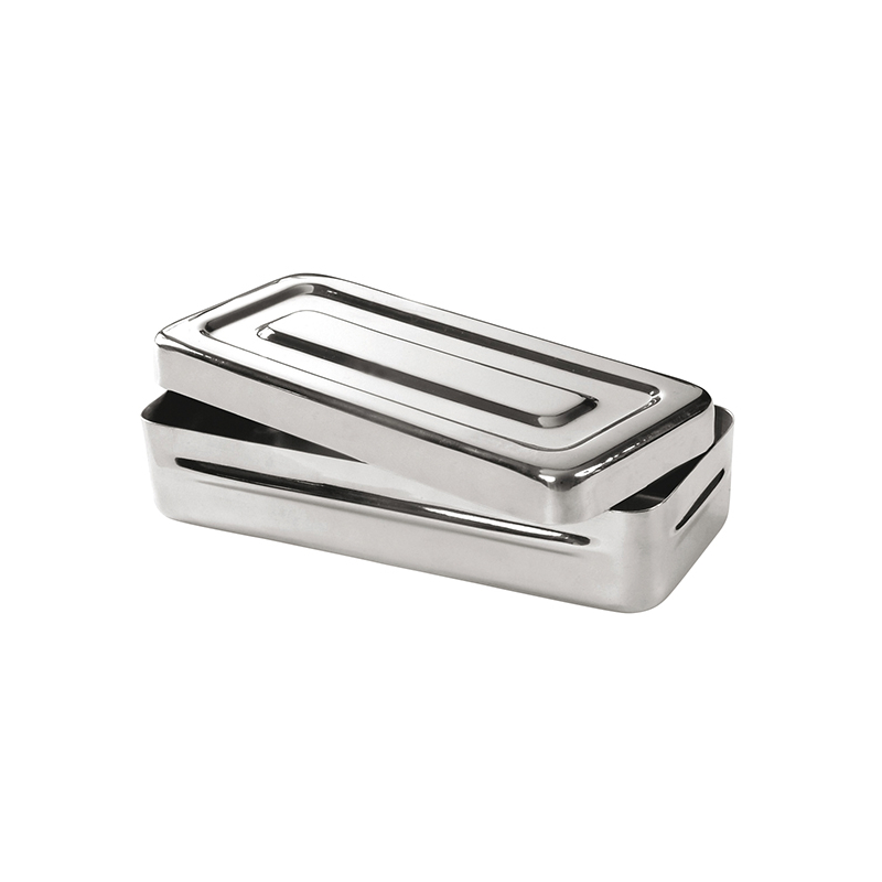 BOITE INSTRUMENT INOX 180X80X40MM
