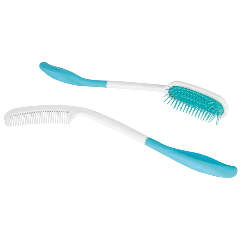 BROSSE PEIGNE CHEVEUX MANCHE LONG