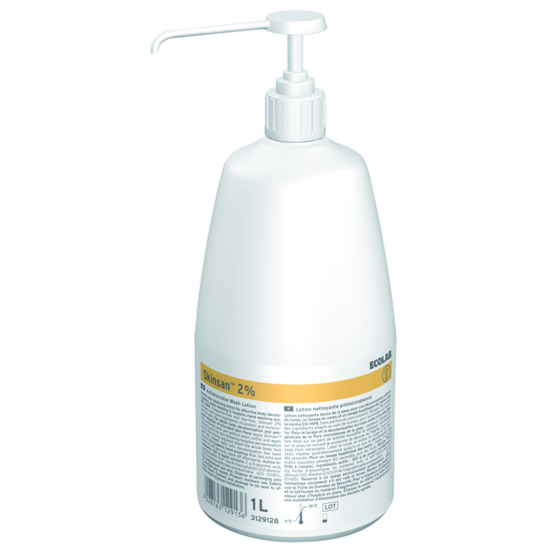 Savon antiseptique Scrub SKINSAN 2% 1L