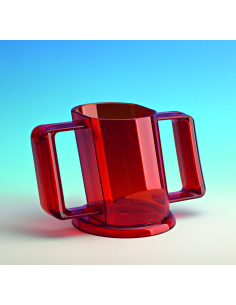 Tasse Handycup néon rouge