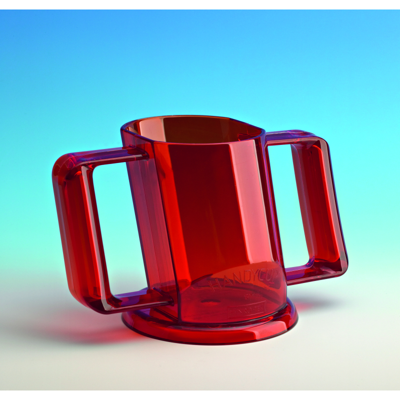 Tasse Handycup néon rouge