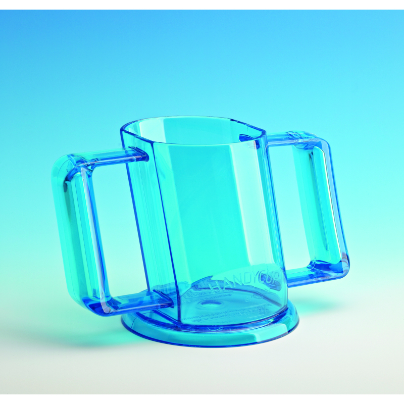 Tasse Handycup néon bleue
