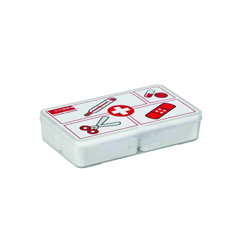 Boîte à compartiments 1er secours 3,6L
