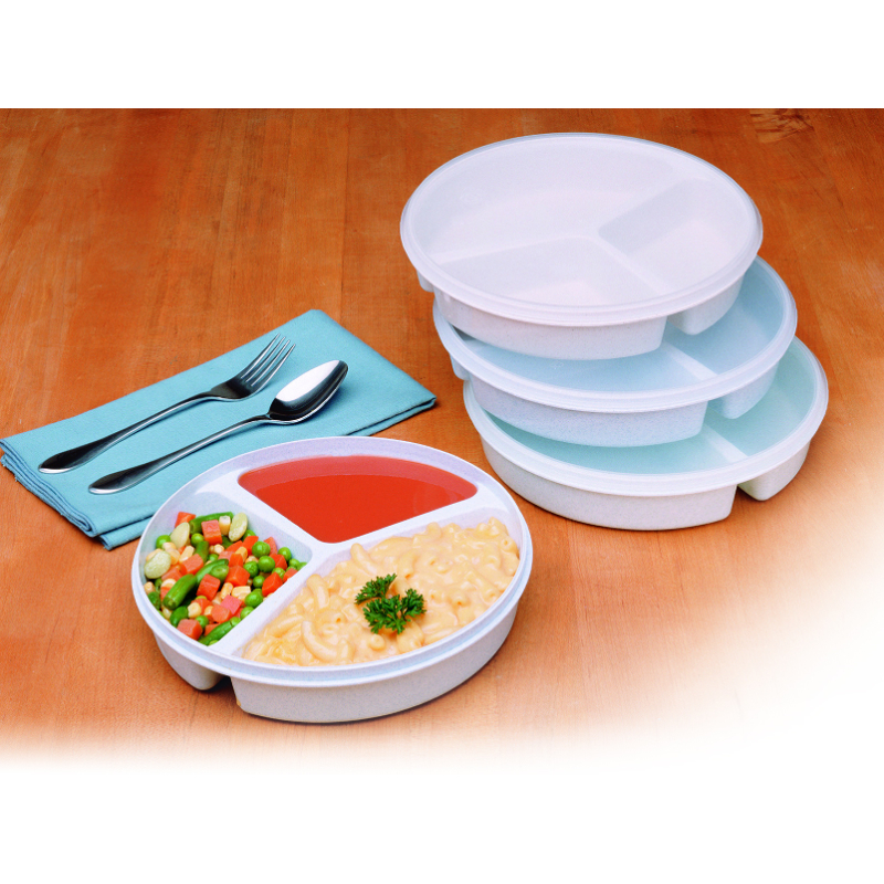 Assiette à compartiment