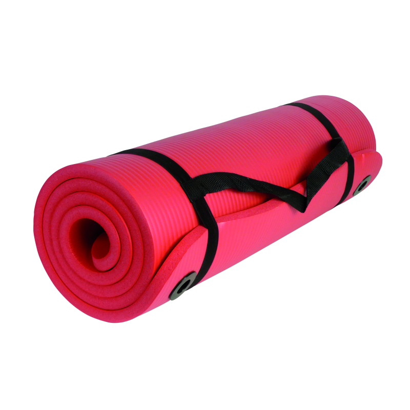 Natte d'exercice Ergo confort rouge