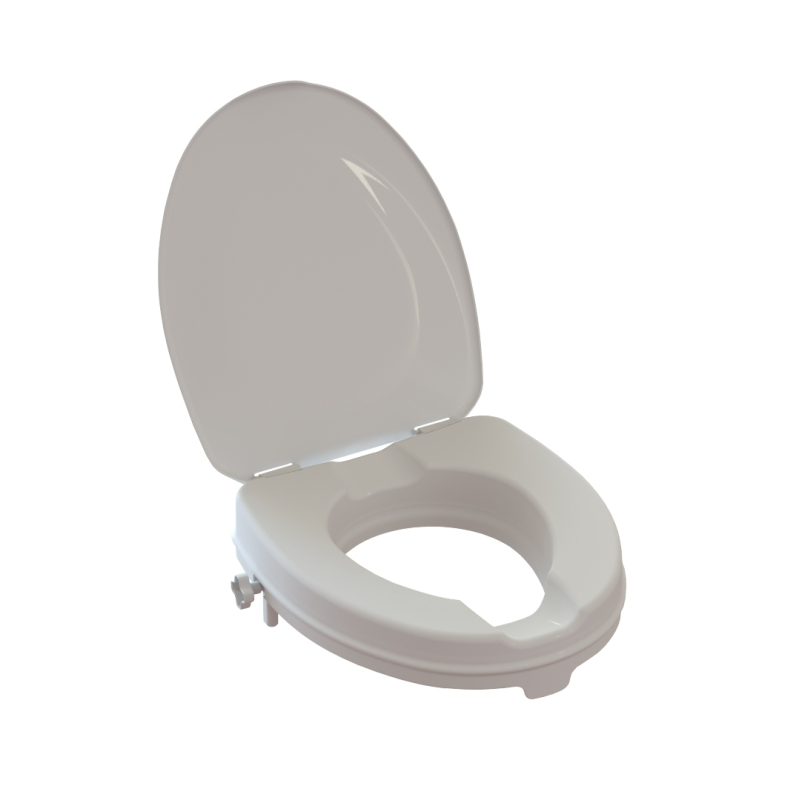 Rehausse WC 5 cm avec abattant