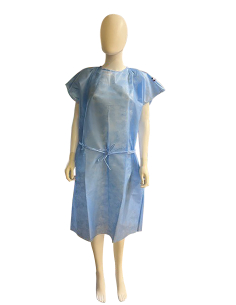 BLOUSE PROTECTION BLEUE SS...