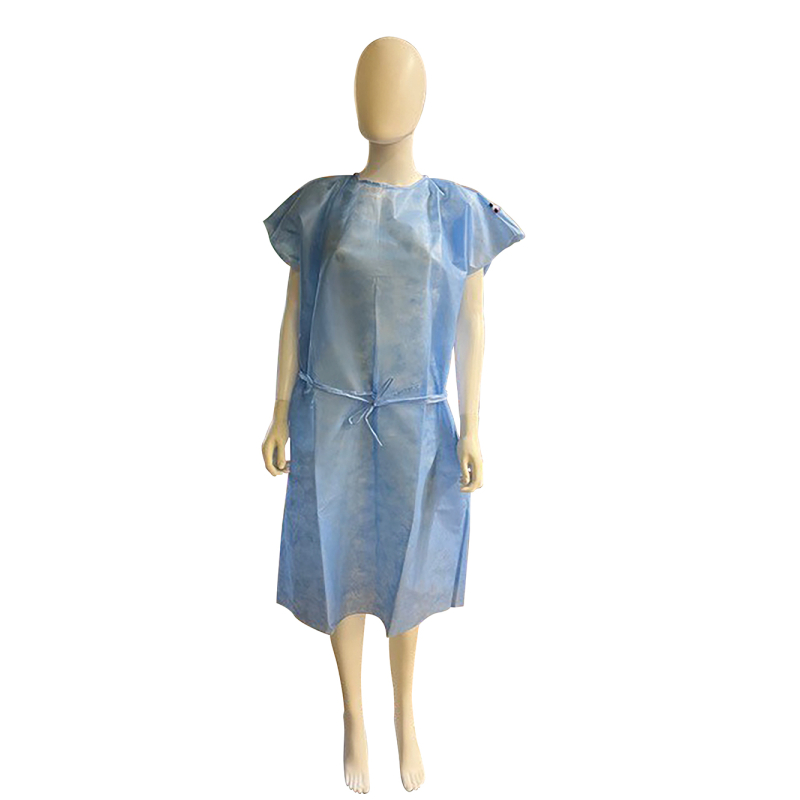 BLOUSE PROTECTION BLEUE SS MANCHE XL 30G