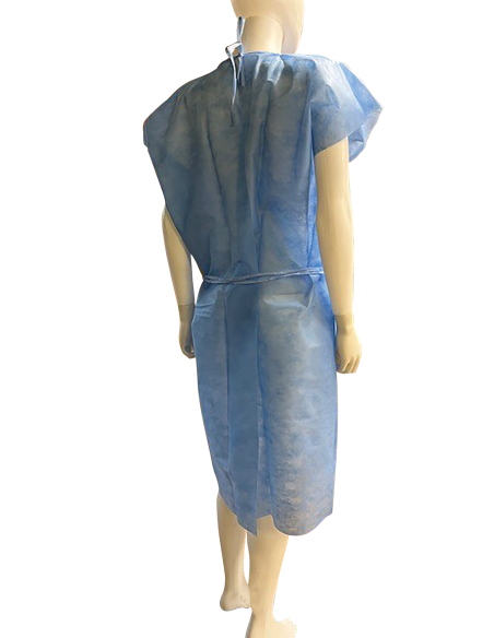 BLOUSE PROTECTION BLEUE SS MANCHE XL 30G