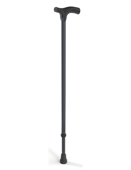 CANNE POIGNET T POP EPOXY GRIS ANTHRACITE