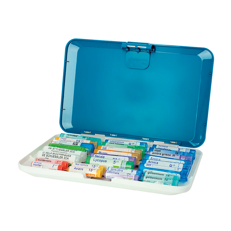 DISTRIBUTEUR HOMEOPATHIE PILBOX BLEU