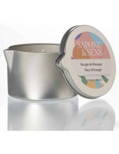 BOUGIE MASSAGE FLEUR ORANGER