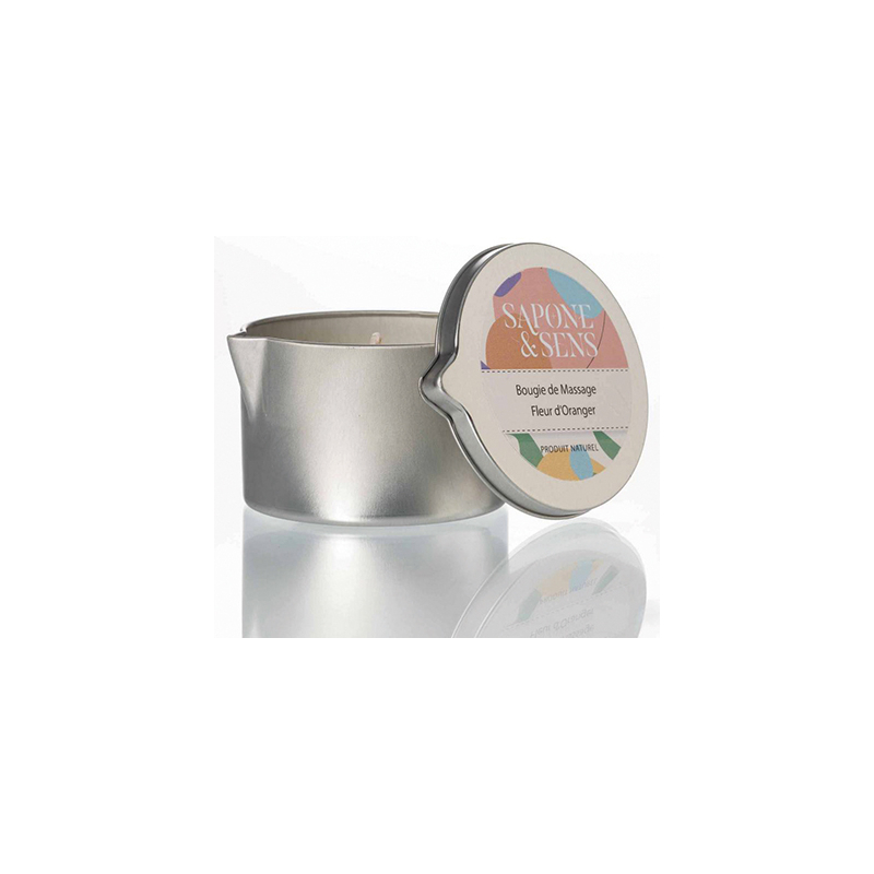 BOUGIE MASSAGE FLEUR ORANGER