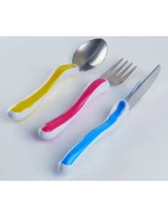 Lot de 3 couverts KuraCare...