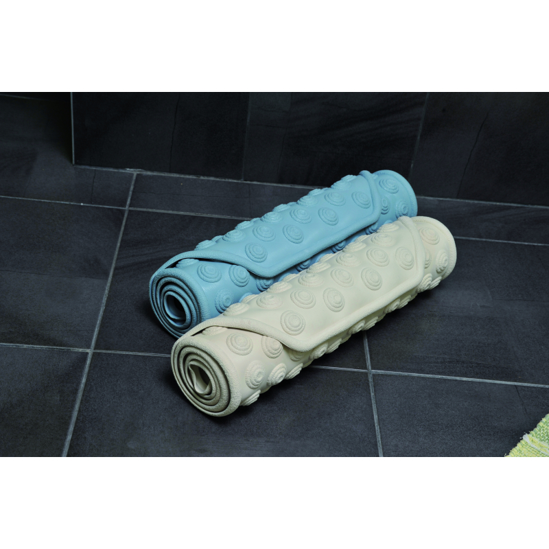 Tapis de baignoire extra - long crème