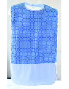 Serviette Pro bleue bas éponge