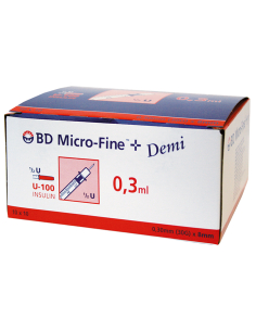 SERINGUE MICROFINE 0,3ML...