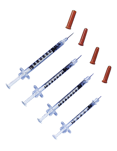 SERINGUE MICROFINE 0,3ML 10X10U 8MM 30G INS