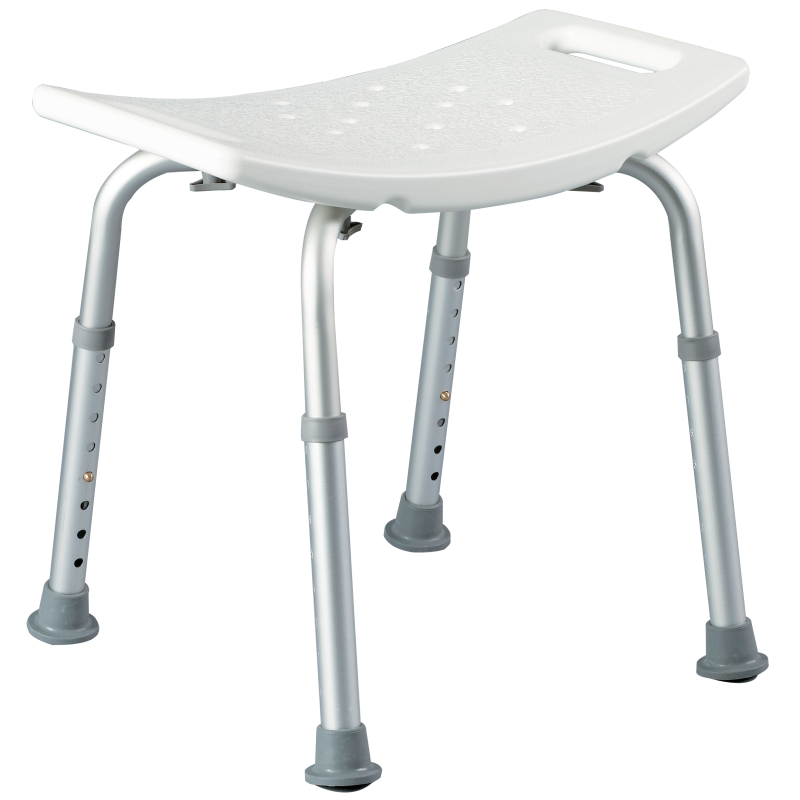 Tabouret de douche rectangulaire