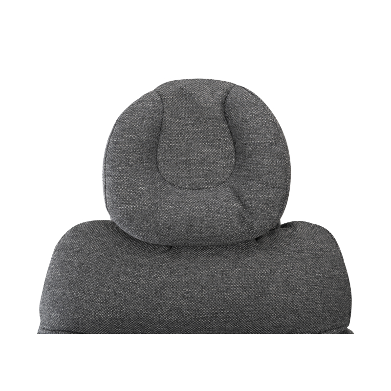 Oreiller ergonomique Tissu Gris chiné...