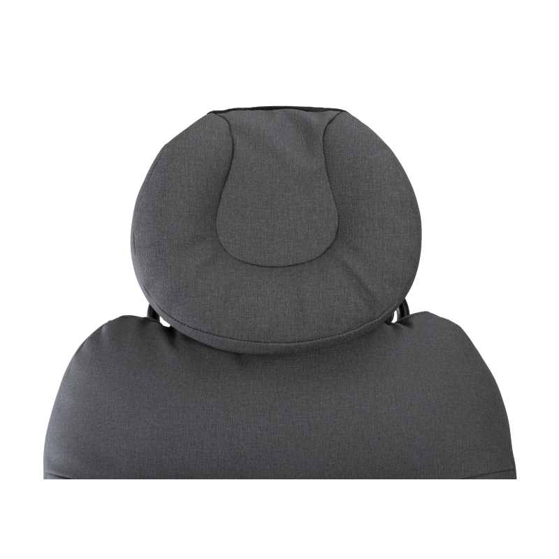 Oreiller ergonomique Tissu Gris chiné...