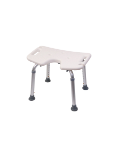 Tabouret de douche à découpe