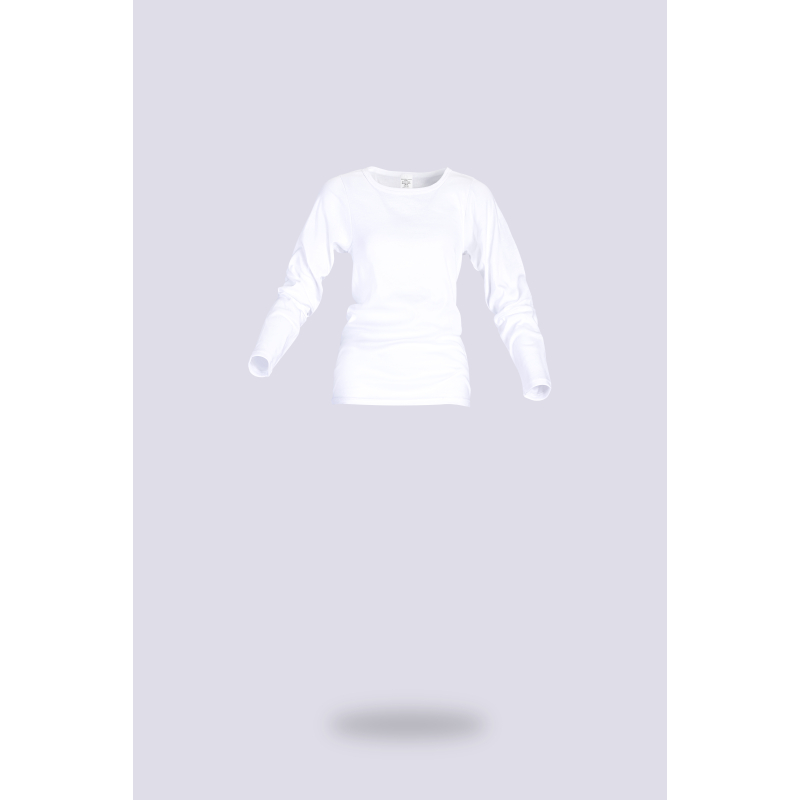TEE SHIRT CORSET ML - BLANC
