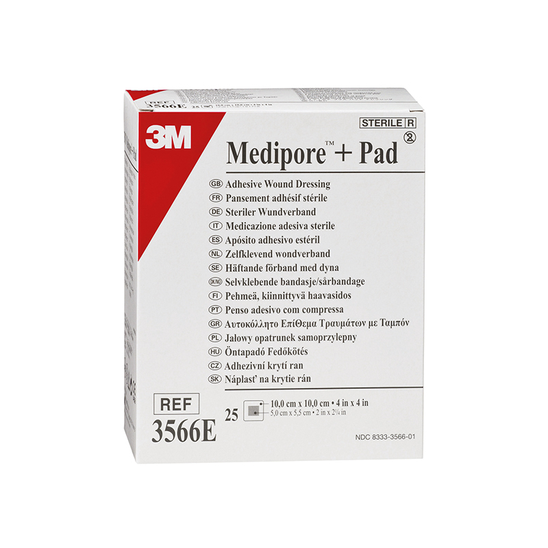 PANSEMENT MEDIPORE + PAD ST 10X10CM