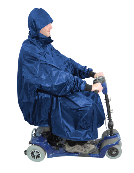 PONCHO SCOOTER BLEU