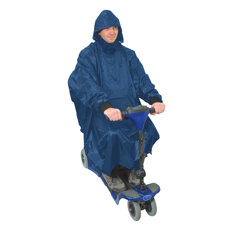 PONCHO SCOOTER BLEU